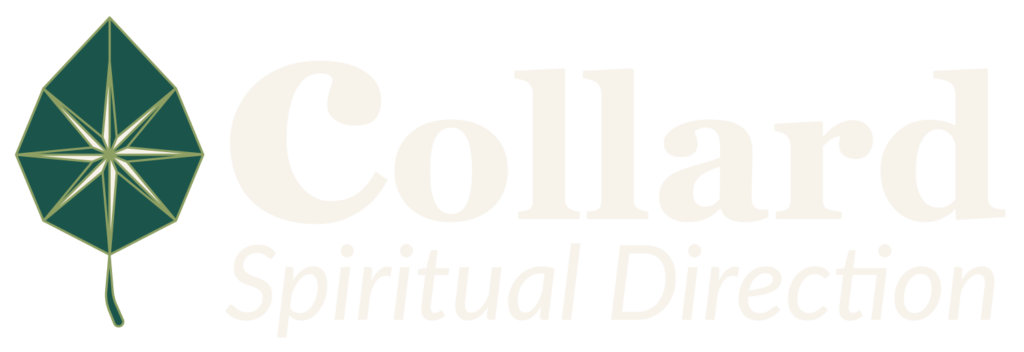 Collard Spiritual Direction horizontal logo reversed
