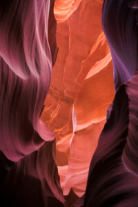 Collard Spiritual Direction - The Quiet Newsletter - layers of rock in Antelope Canyon - Meric Dagli via Unsplash